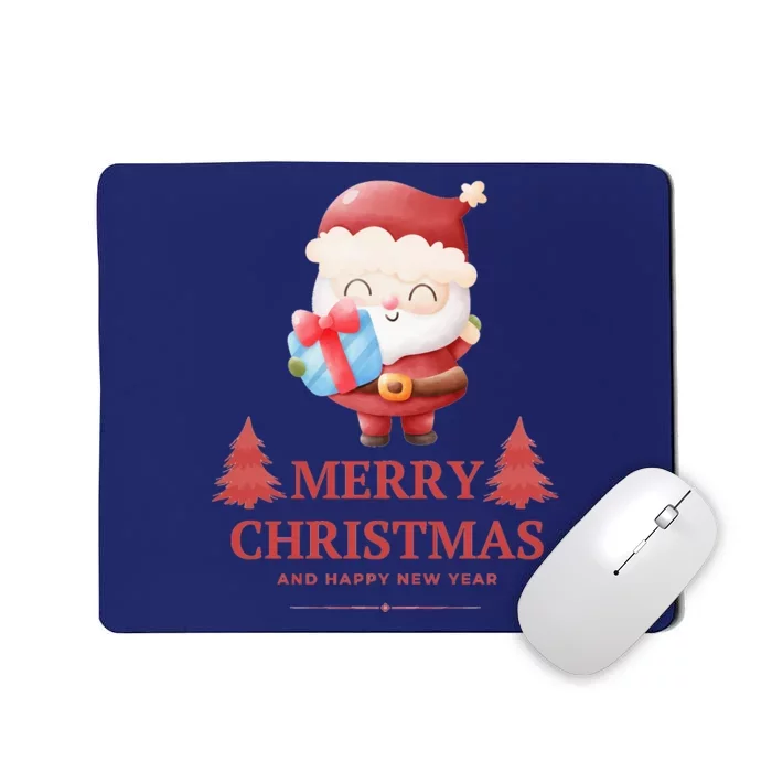 Christmas And Happy New Year Mousepad