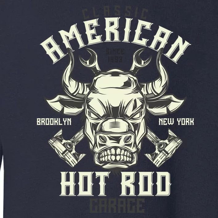 Classic American Hot Rod Toddler Sweatshirt