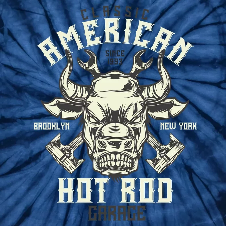 Classic American Hot Rod Tie-Dye T-Shirt