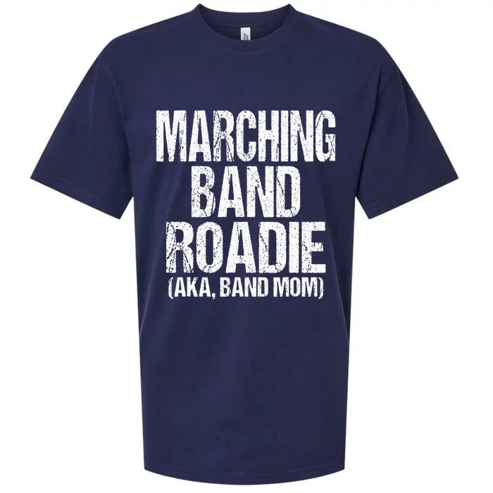 College And High School Marching Band Roadie Band Mom Sueded Cloud Jersey T-Shirt