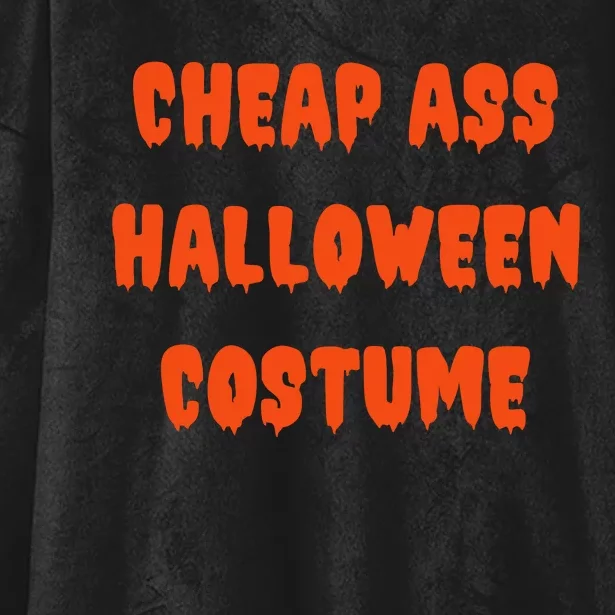 Cheap Ass Halloween Costume Funny Halloween Hooded Wearable Blanket