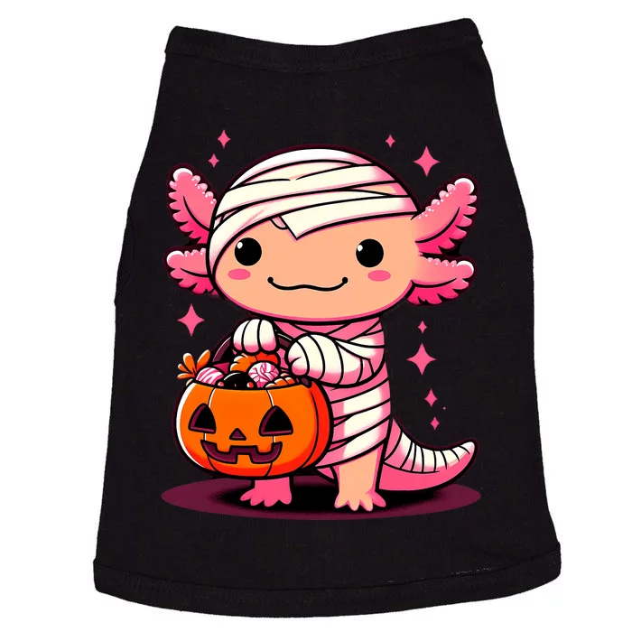 Cute Axolotl Halloween Costume Doggie Tank