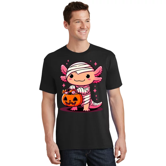 Cute Axolotl Halloween Costume T-Shirt