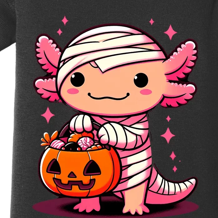 Cute Axolotl Halloween Costume Baby Bodysuit