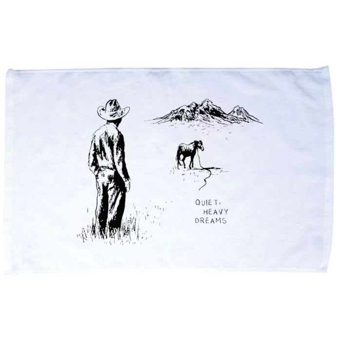 Cowboy American Heartbreak Country Music Microfiber Hand Towel