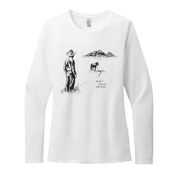 Cowboy American Heartbreak Country Music Women Womens CVC Long Sleeve Shirt