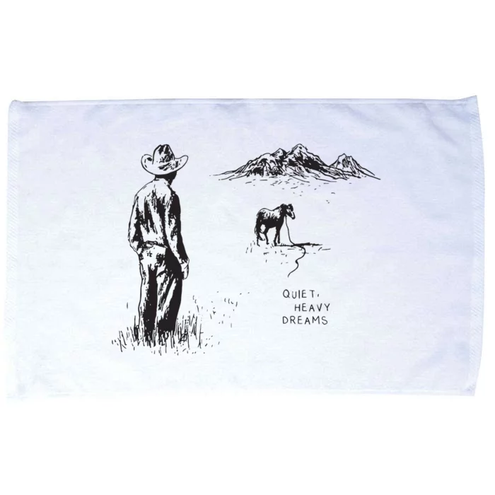 Cowboy American Heartbreak Country Music Women Microfiber Hand Towel