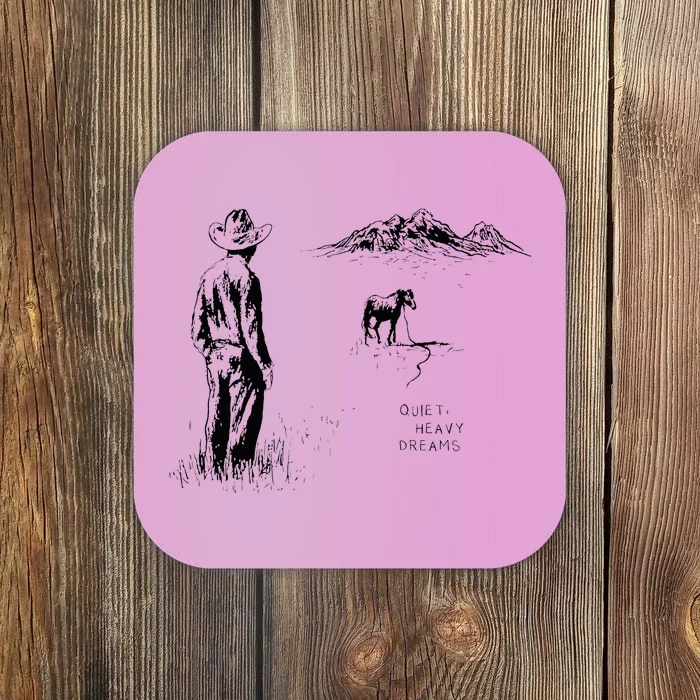 Cowboy American Heartbreak Country Music Coaster