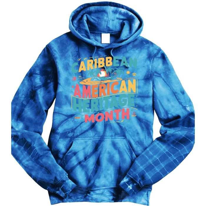 Caribbean American Heritage Month Gift Tie Dye Hoodie