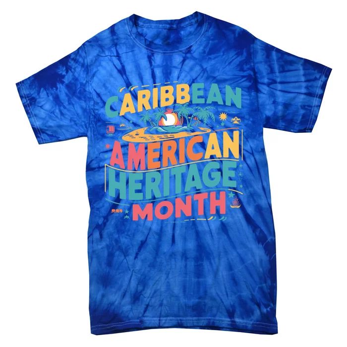 Caribbean American Heritage Month Gift Tie-Dye T-Shirt