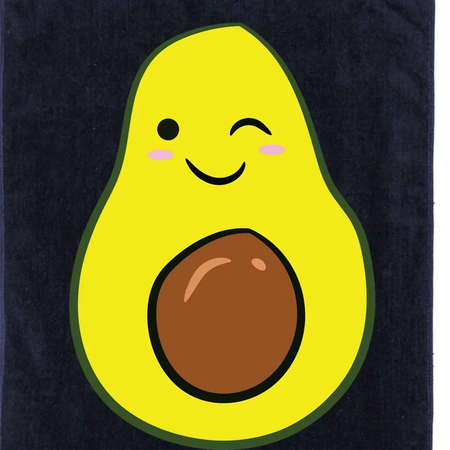 Cute Avocado Halloween Costume Kawaii Avocado Platinum Collection Golf Towel