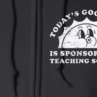 Celebrate and Honor Black Educators Teache Full Zip Hoodie