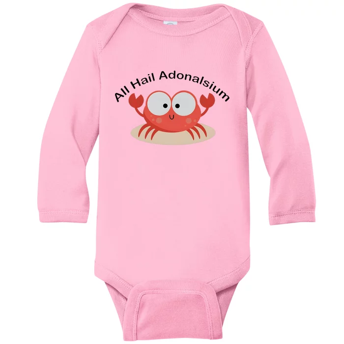 Crab All Hail Adonalsium Baby Long Sleeve Bodysuit