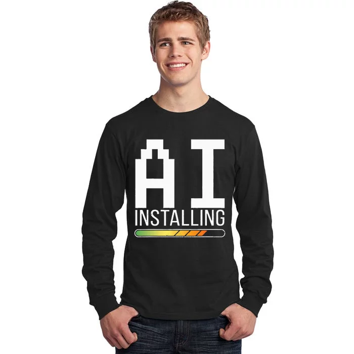 Cognitive AI Installing Tall Long Sleeve T-Shirt