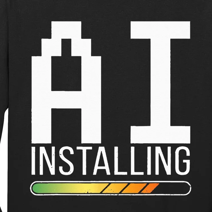 Cognitive AI Installing Tall Long Sleeve T-Shirt