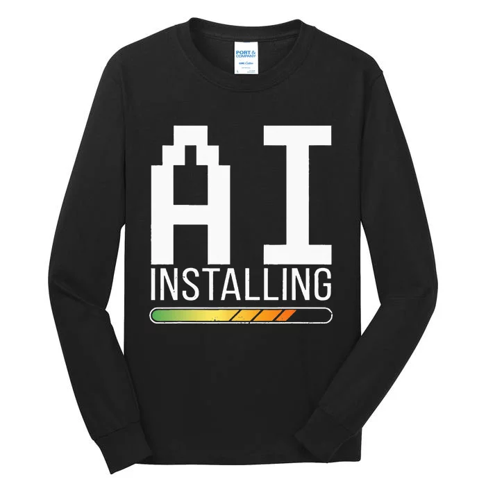 Cognitive AI Installing Tall Long Sleeve T-Shirt