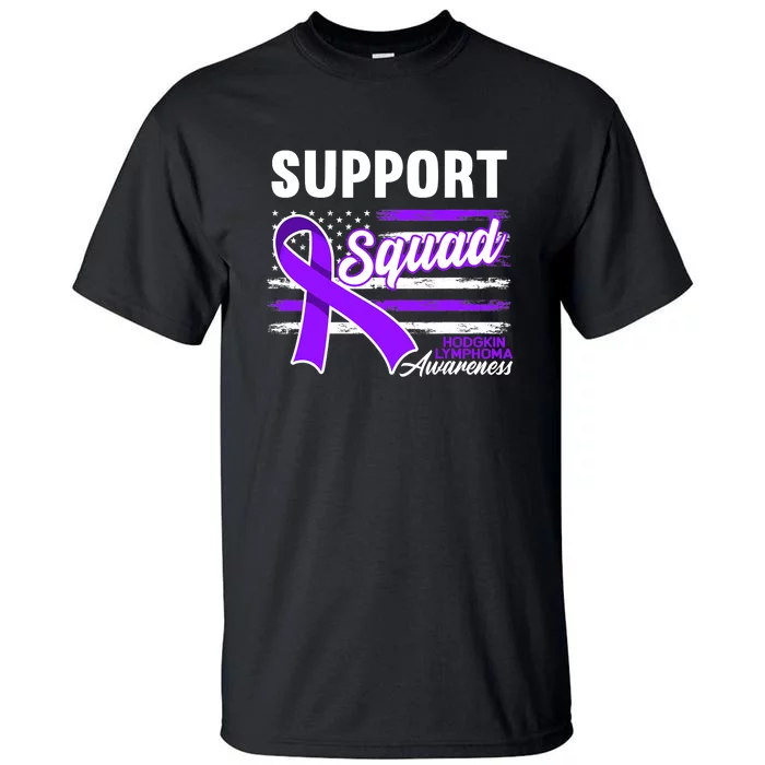 Cancer Awareness I Support Squad I Hodgkin Lymphoma Tall T-Shirt