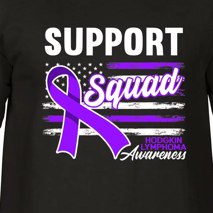 Cancer Awareness I Support Squad I Hodgkin Lymphoma Comfort Colors T-Shirt