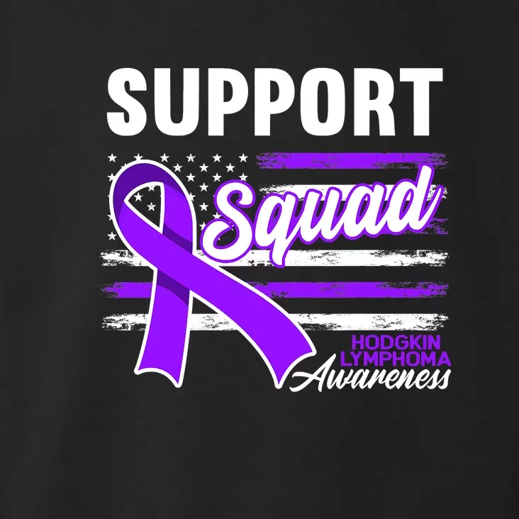 Cancer Awareness I Support Squad I Hodgkin Lymphoma Toddler Hoodie