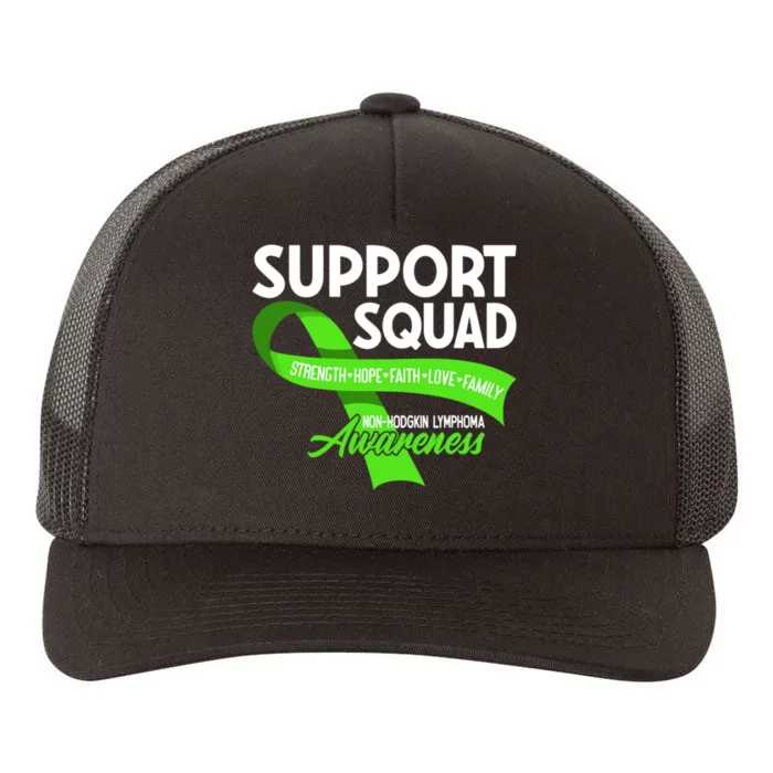 Cancer Awareness I Support Squad NonHodgkin Lymphoma Yupoong Adult 5-Panel Trucker Hat