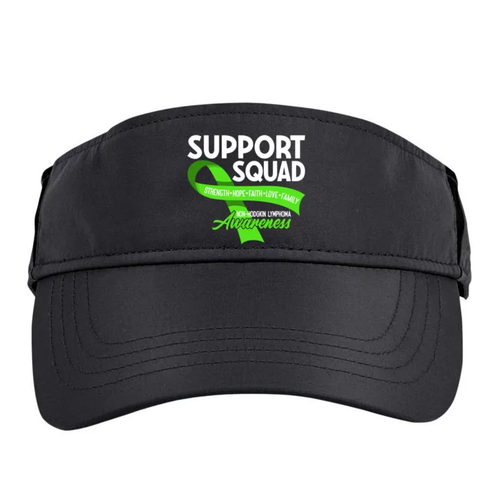 Cancer Awareness I Support Squad NonHodgkin Lymphoma Adult Drive Performance Visor