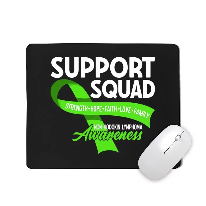 Cancer Awareness I Support Squad NonHodgkin Lymphoma Mousepad