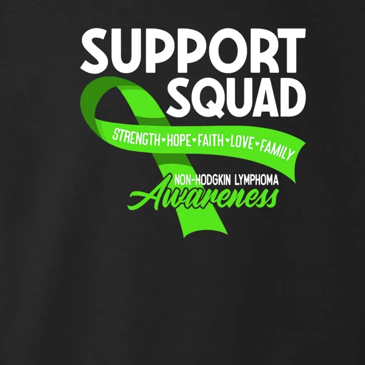 Cancer Awareness I Support Squad NonHodgkin Lymphoma Toddler Hoodie