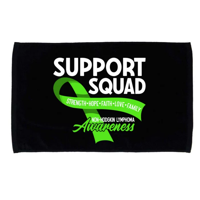 Cancer Awareness I Support Squad NonHodgkin Lymphoma Microfiber Hand Towel