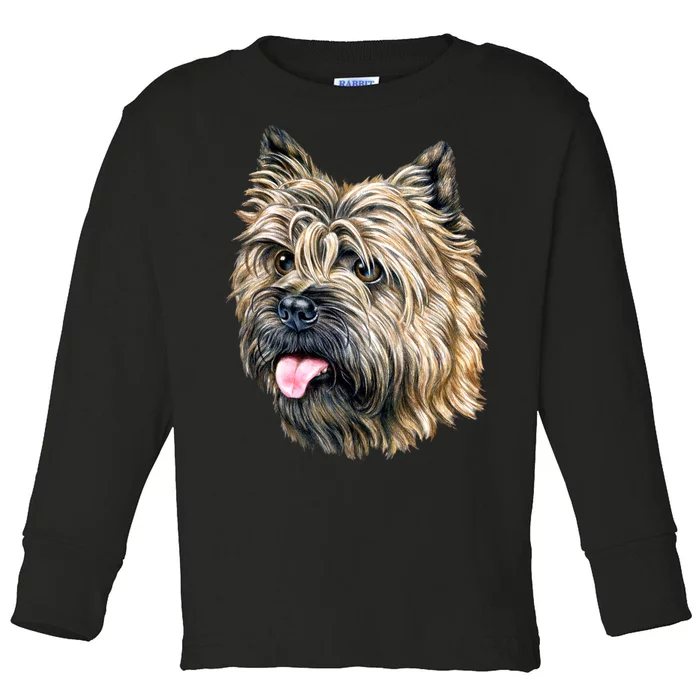 Cairn Terrier Toddler Long Sleeve Shirt