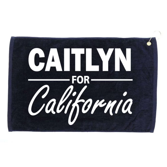 Caitlyn For California Grommeted Golf Towel