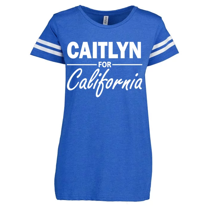 Caitlyn For California Enza Ladies Jersey Football T-Shirt