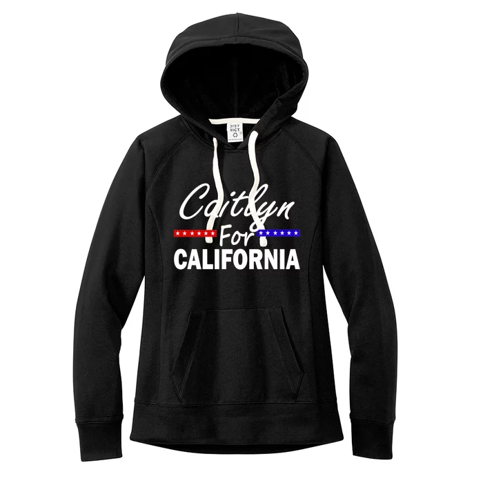 Caitlyn For California Governor Women's Fleece Hoodie