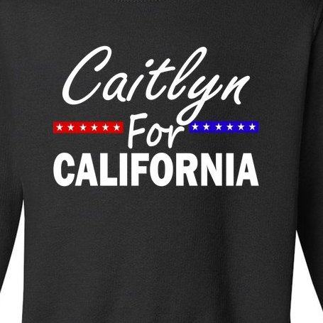 Caitlyn For California Governor Toddler Sweatshirt