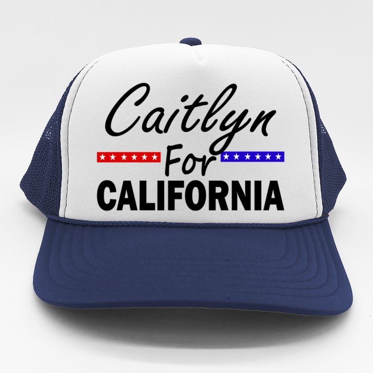 Caitlyn For California Governor Trucker Hat