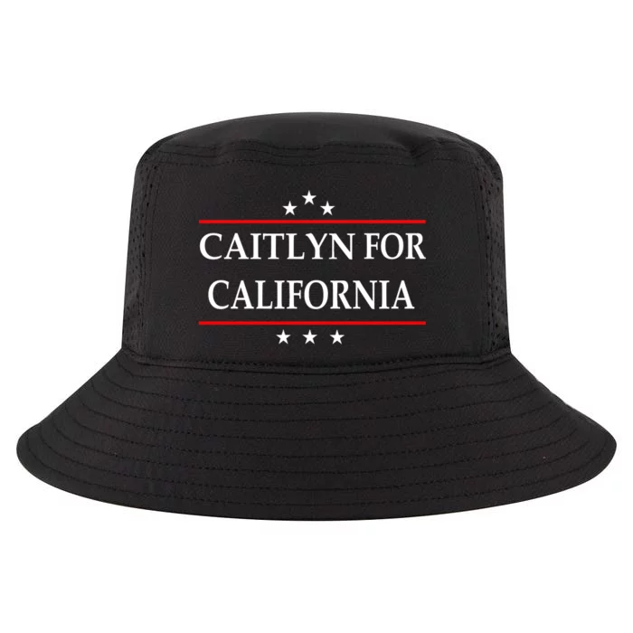 Caitlyn For California Governor Jenner Campaign Cool Comfort Performance Bucket Hat