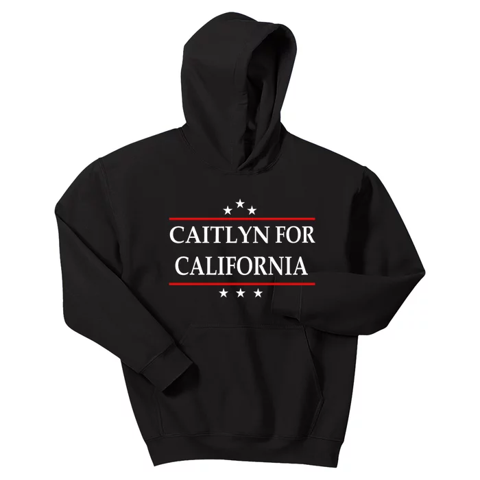 Caitlyn For California Governor Jenner Campaign Kids Hoodie