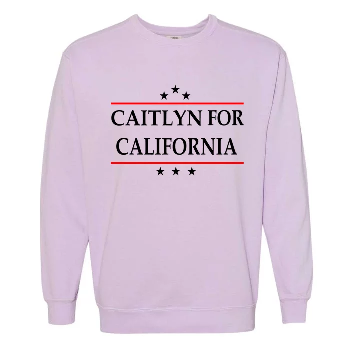 Caitlyn For California Governor Jenner Campaign Garment-Dyed Sweatshirt