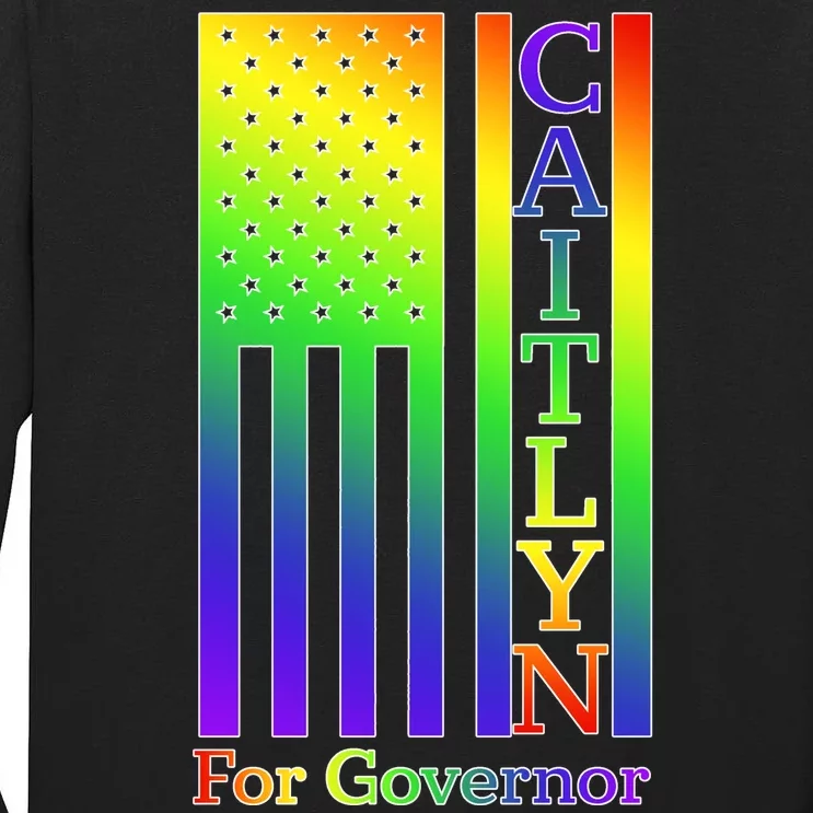 Caitlyn For California Jenner For Governor Tall Long Sleeve T-Shirt