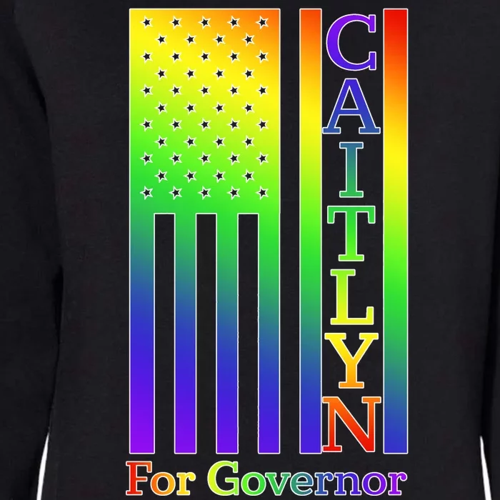 Caitlyn For California Jenner For Governor Womens California Wash Sweatshirt