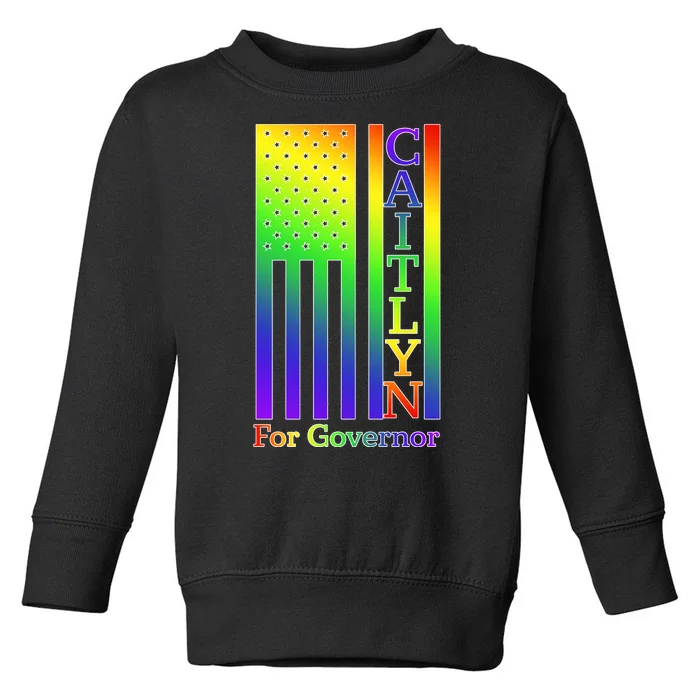 Caitlyn For California Jenner For Governor Toddler Sweatshirt