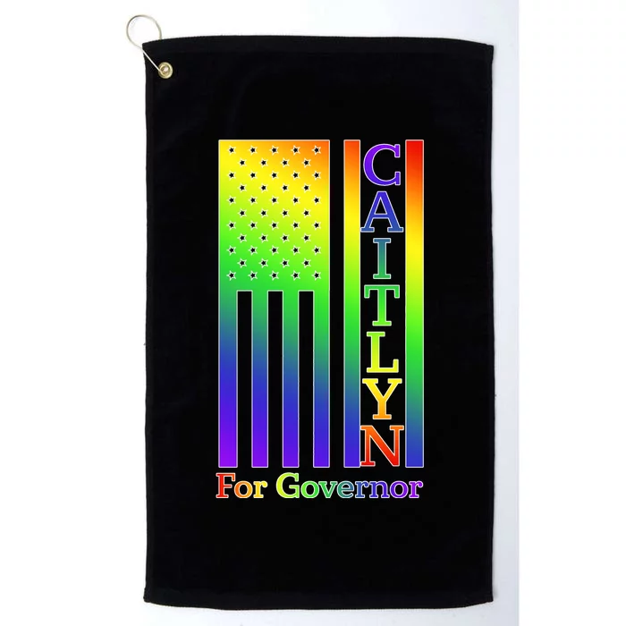 Caitlyn For California Jenner For Governor Platinum Collection Golf Towel