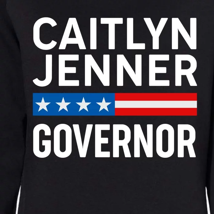 Caitlyn Jenner Governor Election Logo Womens California Wash Sweatshirt