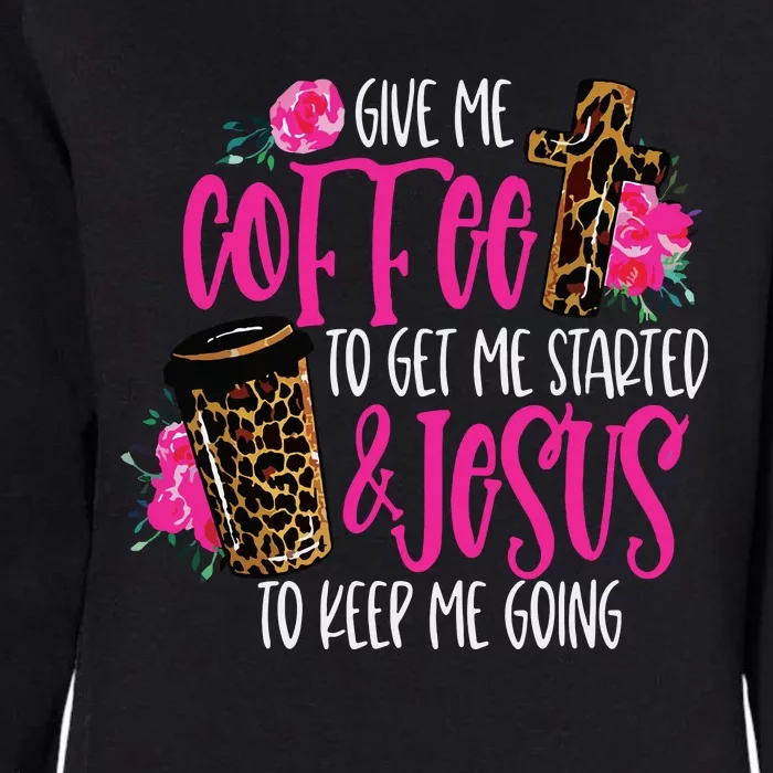 Coffee And Jesus Womens Misses Unisex Plus Size Teacher Womens California Wash Sweatshirt