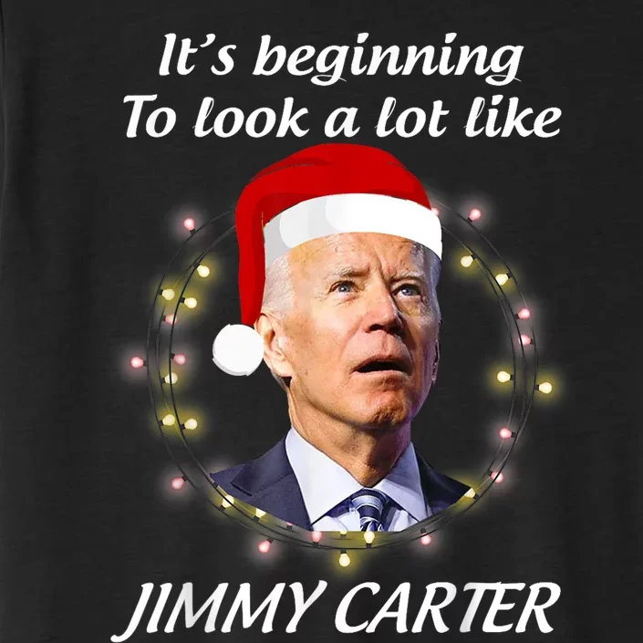 Christmas Anti Joe Biden Funny Republican ChromaSoft Performance T-Shirt