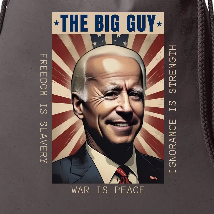 Conservative Anti Joe Biden Republican Drawstring Bag