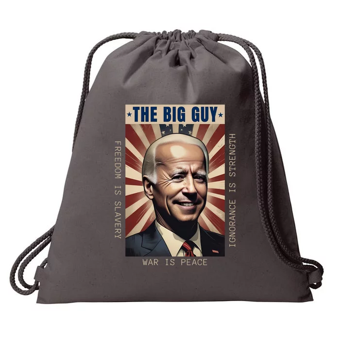 Conservative Anti Joe Biden Republican Drawstring Bag