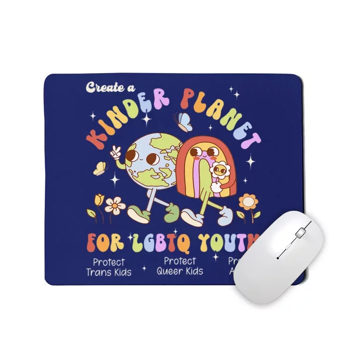 Create A Kinder Planet Earth For Lgbt Lgbt Pride Month Mousepad