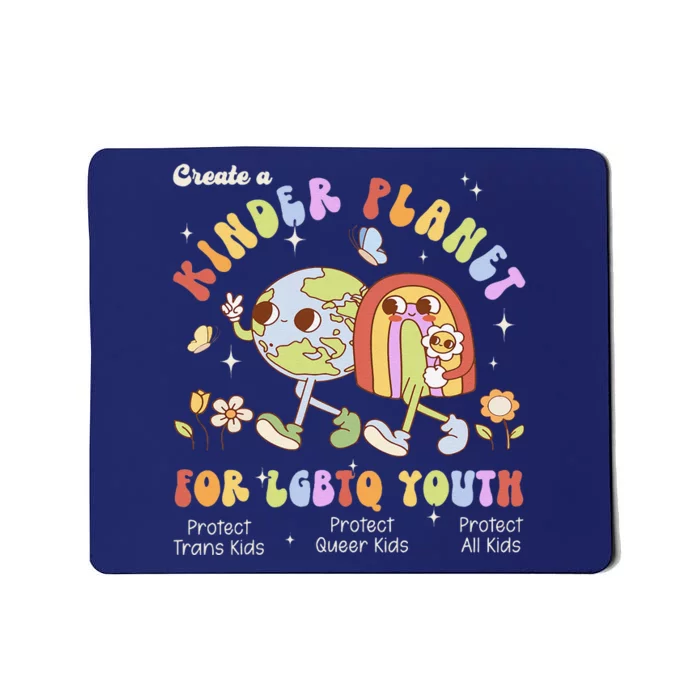 Create A Kinder Planet Earth For Lgbt Lgbt Pride Month Mousepad