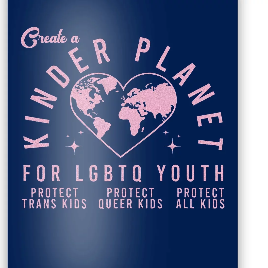 Create A Kinder Planet Lgbtq Ally Protect Transg Lgbt Poster