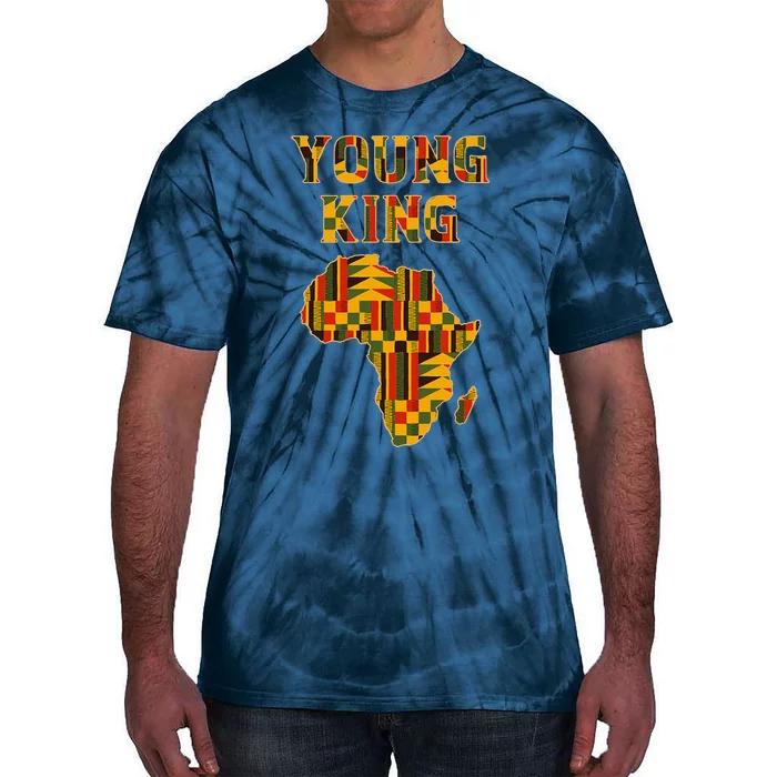 Cool African Kente Art African American Print Tie-Dye T-Shirt